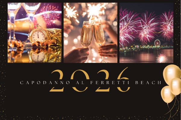 Capodanno 2026 a Rimini al Ferretti Beach Hotel
