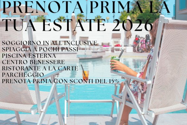 Estate 2026: Prenota Prima!!